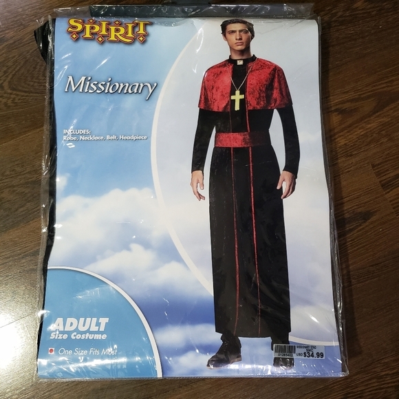 Spirit Other - Spirit Halloween Adult Missionary Costume | One Size Fits Most